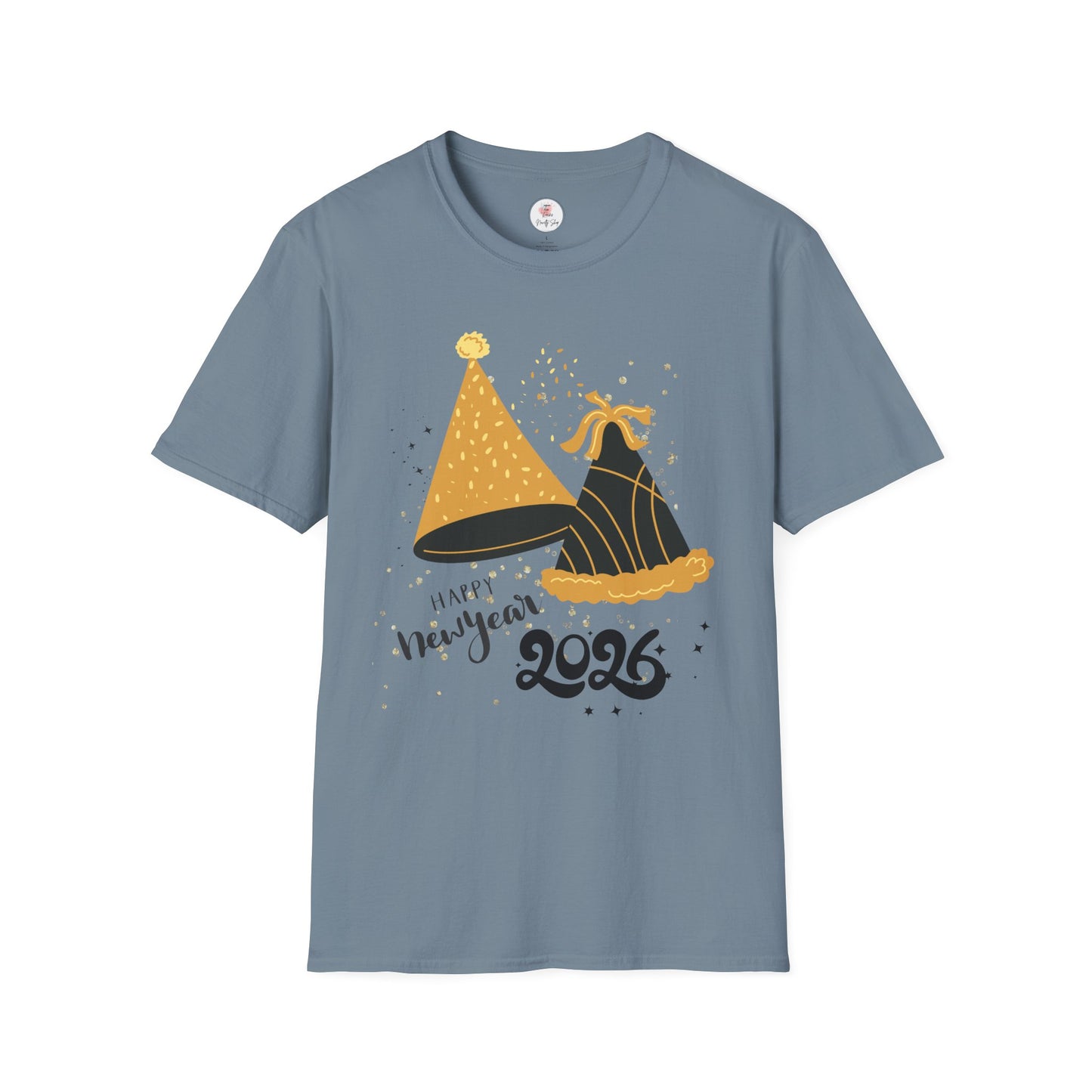 2026 New Year Party T-Shirt — "Happy New Year 2026" Celebration Tee