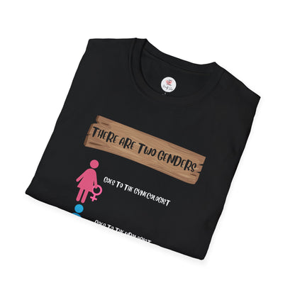 "There Are Two Genders" Teaching T-Shirt