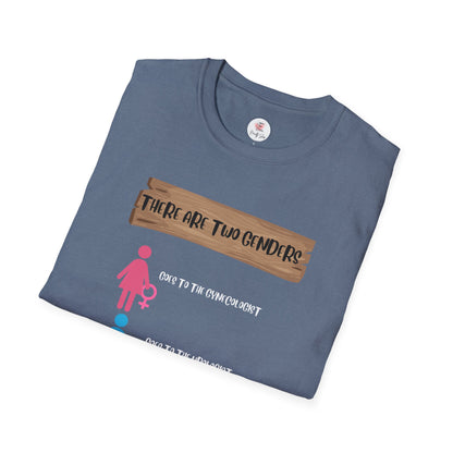 "There Are Two Genders" Teaching T-Shirt