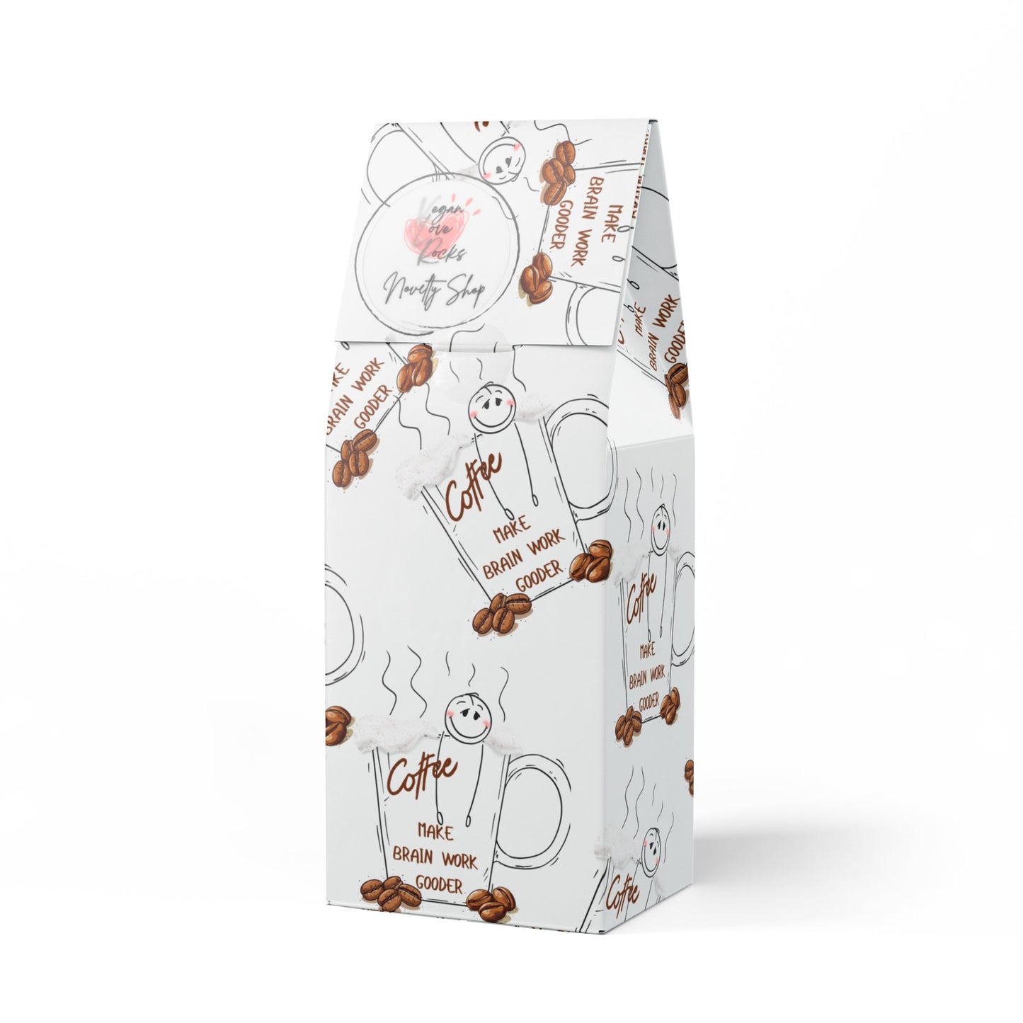 Colombia Single Origin Coffee (Light-Medium Roast) Coffee Make Brain Work Gooder  - Coffee Packaging