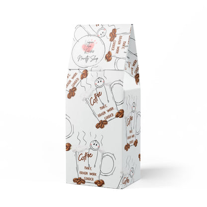 Colombia Single Origin Coffee (Light-Medium Roast) Coffee Make Brain Work Gooder  - Coffee Packaging