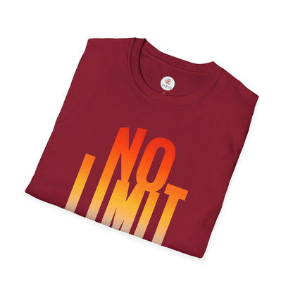 No Limit Graphic Tee - Inspirational Motivational  T-Shirt