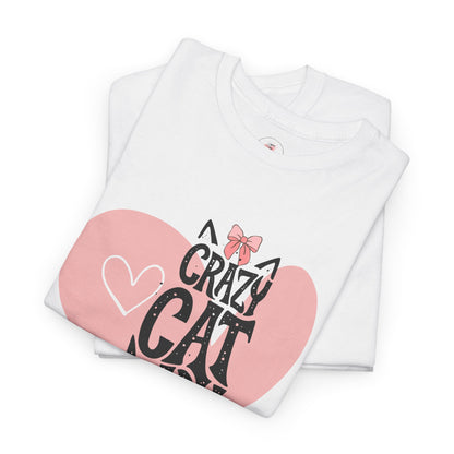 Funny Cat Lover Graphic Tee, Crazy Cat Lady Shirt