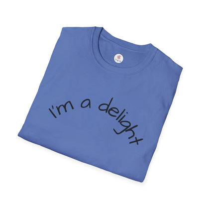 I'm a Delight T-Shirt — Cute Minimalist Positive Message Tee