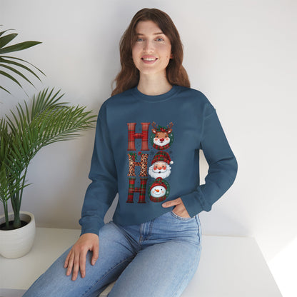 Ho Ho Ho Christmas Crewneck Sweatshirt