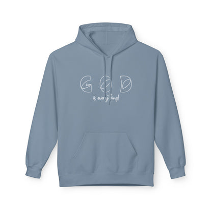 God Is Within Me Hoodie — Inspirational Faith Graphic Hoodie