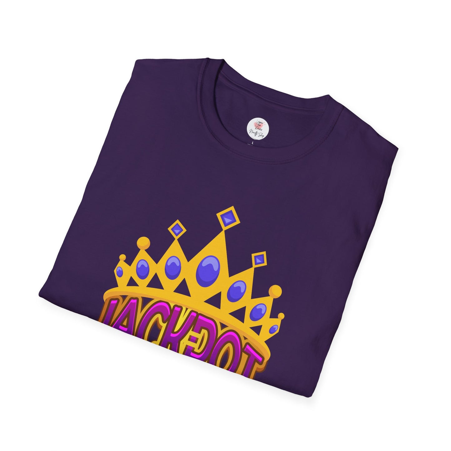 Jackpot Queen - Crown T-Shirt — Casino Lucky Winner Graphic Tee