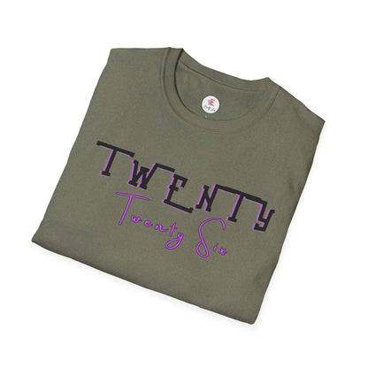 Twenty Twenty Six Graphic Tee — Minimal New Year & Birthday T-Shirt