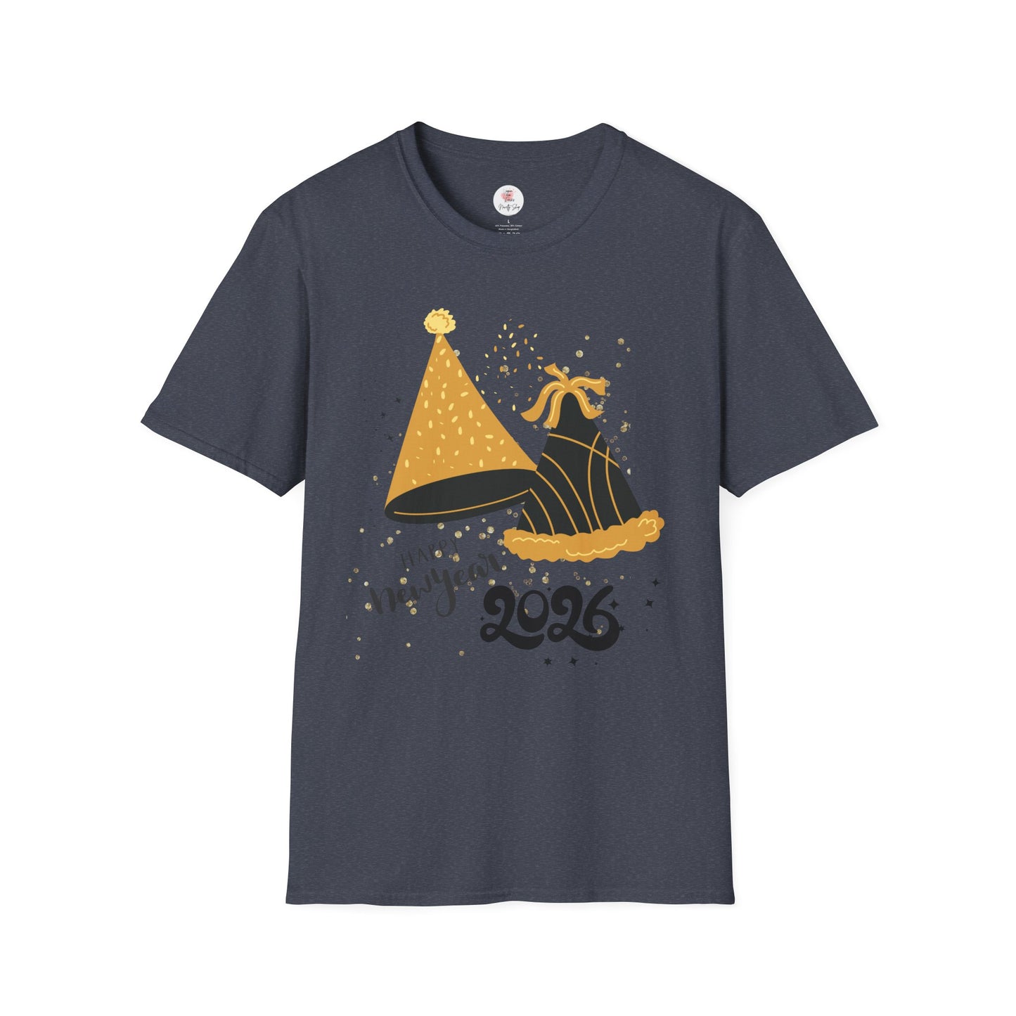 2026 New Year Party T-Shirt — "Happy New Year 2026" Celebration Tee