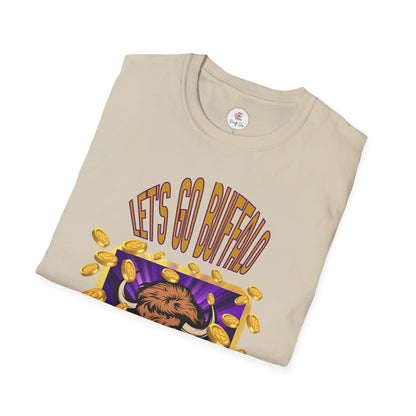 Let’s Go Buffalo Gaming T‑Shirt — Casino Tee
