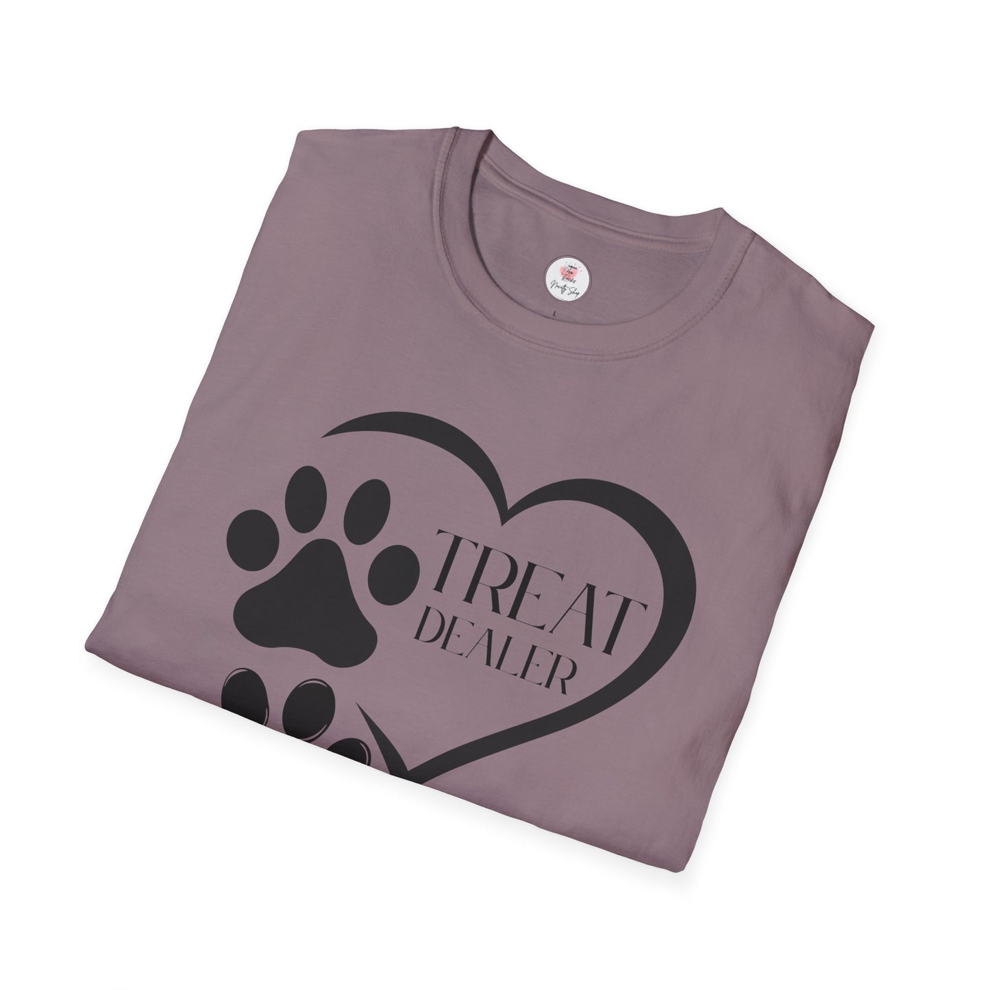 Dog Paw Heart Treat Dealer T-Shirt