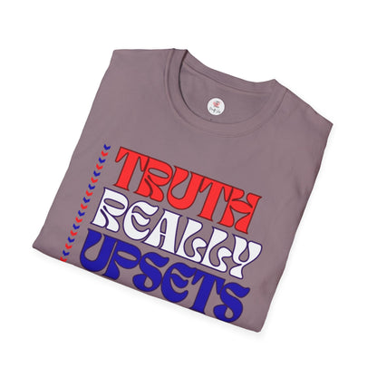 Truth Really Upsets Most People — Trump Retro Statement T-Shirt