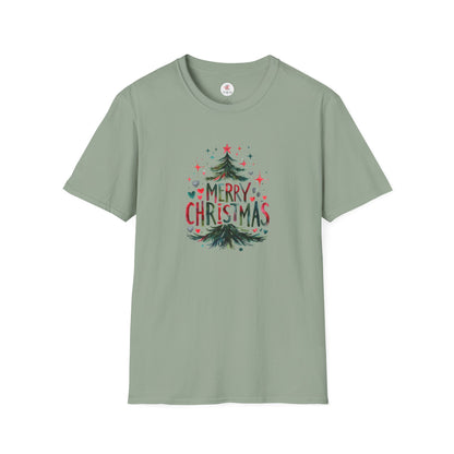 Merry Christmas Tree T-Shirt — Festive Holiday Tee