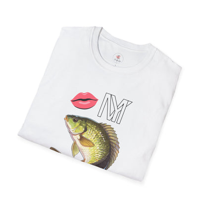 Kiss My Bass T-Shirt — Funny Fishing Graphic Tee