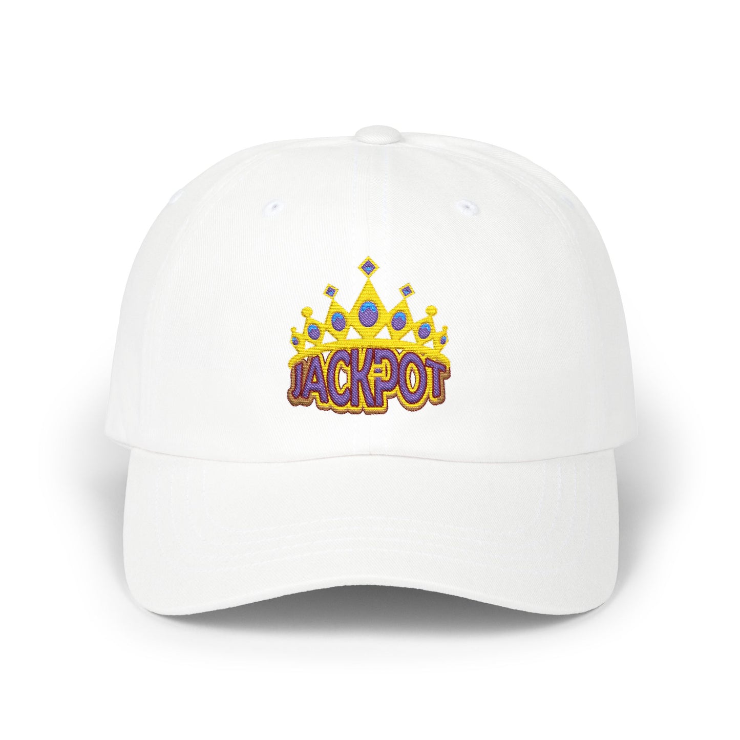 Baseball Cap 'Jackpot Queen,' Crown - Embroidered Cap