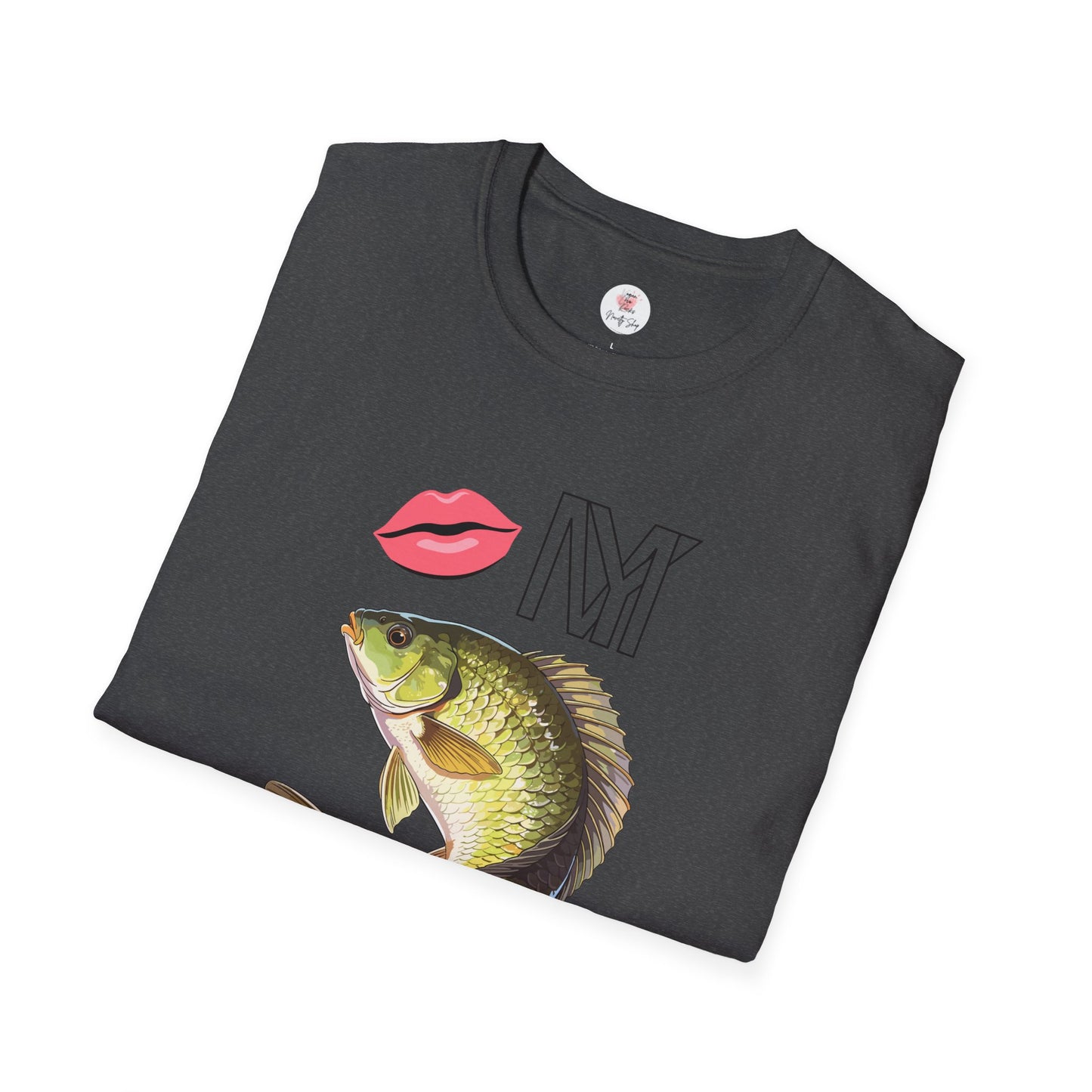 Kiss My Bass T-Shirt — Funny Fishing Graphic Tee