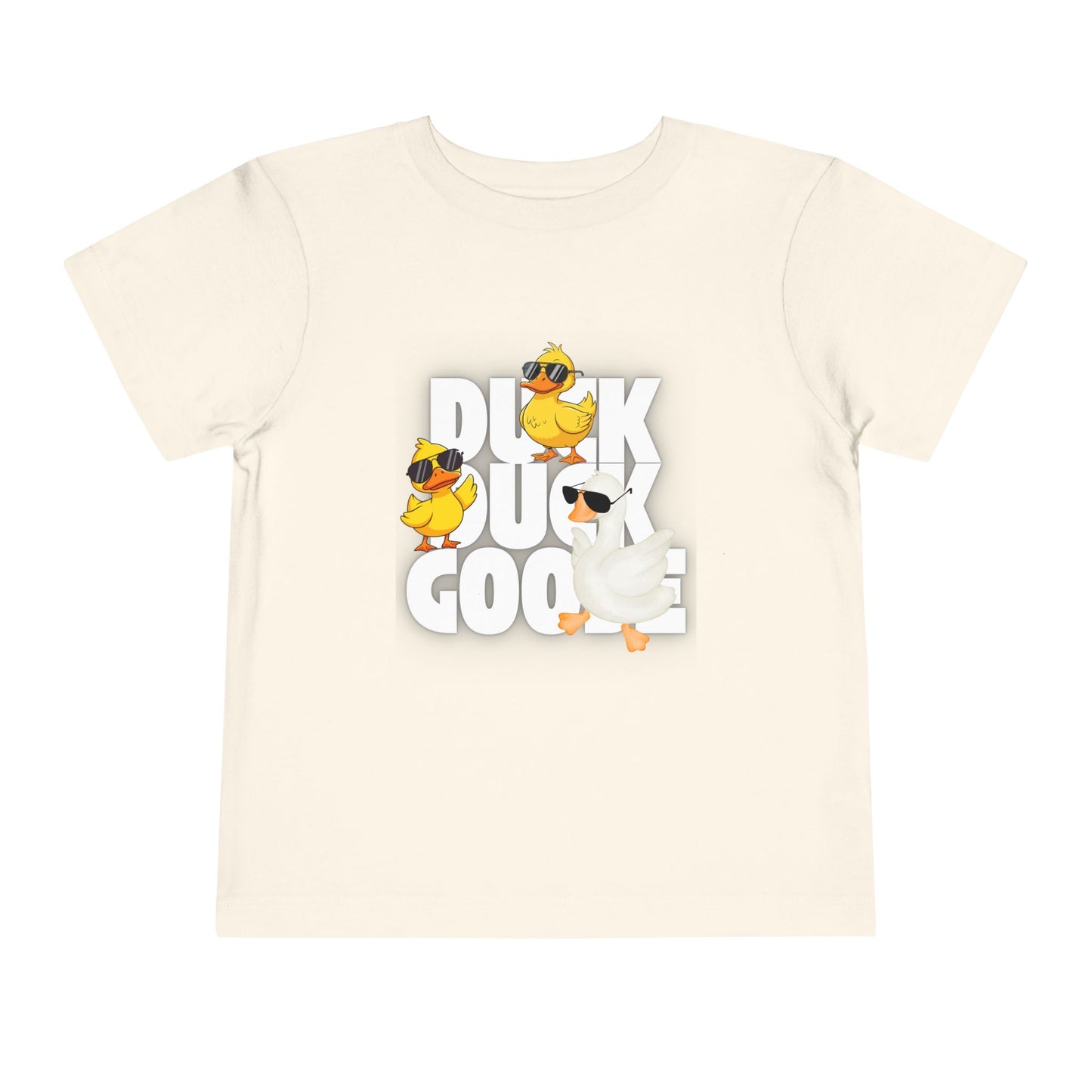 Toddler Tee — "Duck You Goose" Playful Graphic Shirt