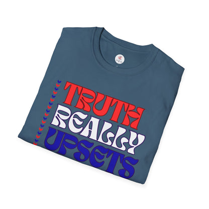 Truth Really Upsets Most People — Trump Retro Statement T-Shirt