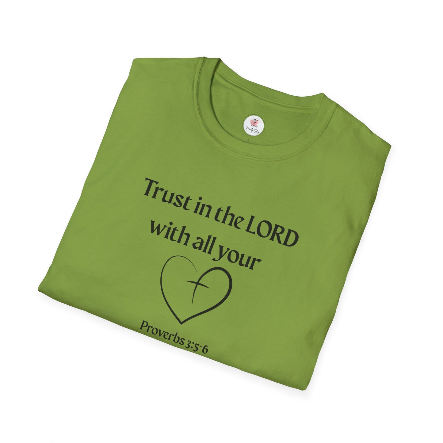 Trust in the LORD T-Shirt — Proverbs 3:5 Faith Tee