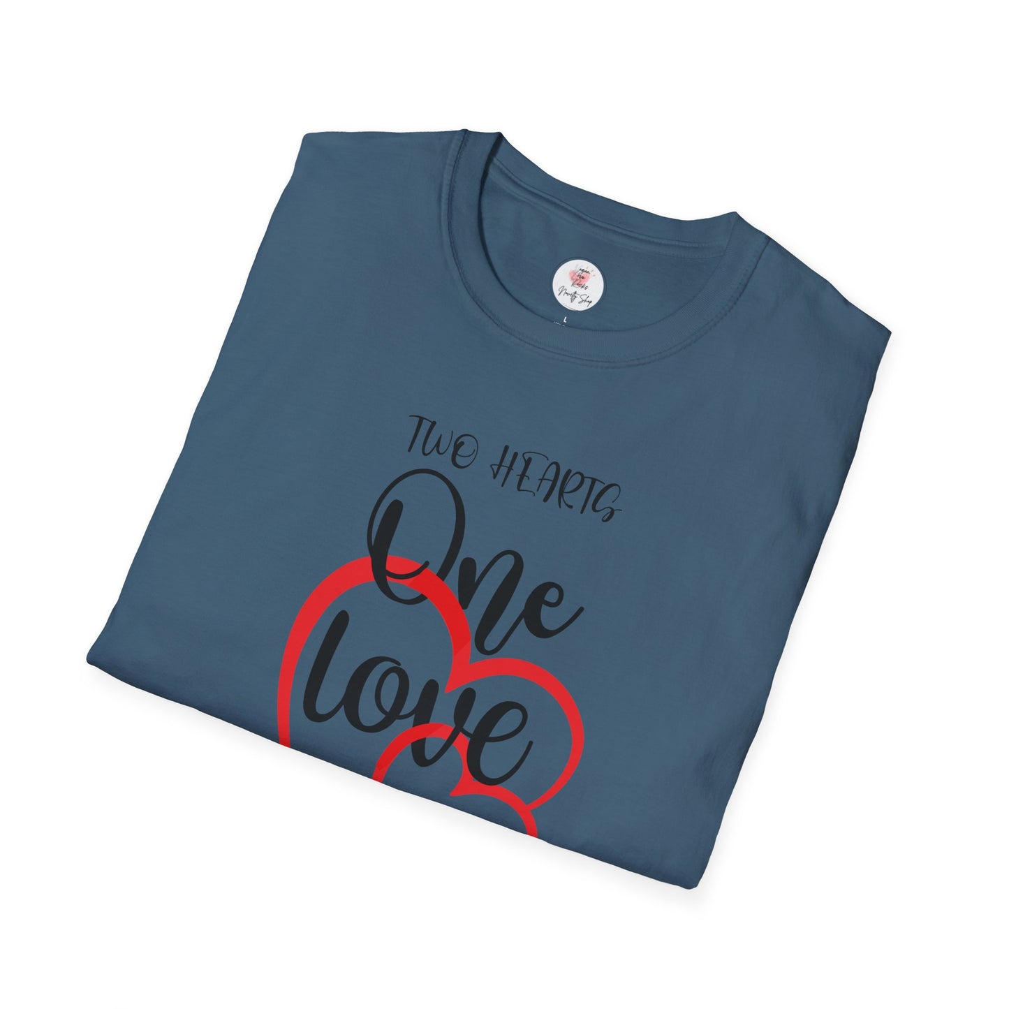 Two Hearts - One Love T-Shirt — "We Are One" Graphic Tee