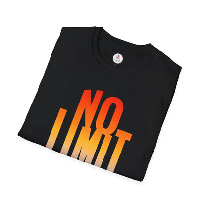 No Limit Graphic Tee - Inspirational Motivational  T-Shirt