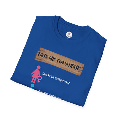 "There Are Two Genders" Teaching T-Shirt