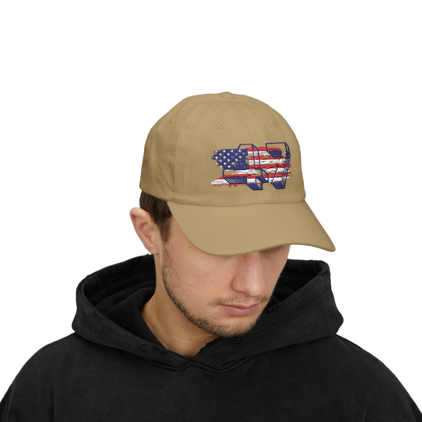 Trump Cap, Patriotic USA Flag 47,
