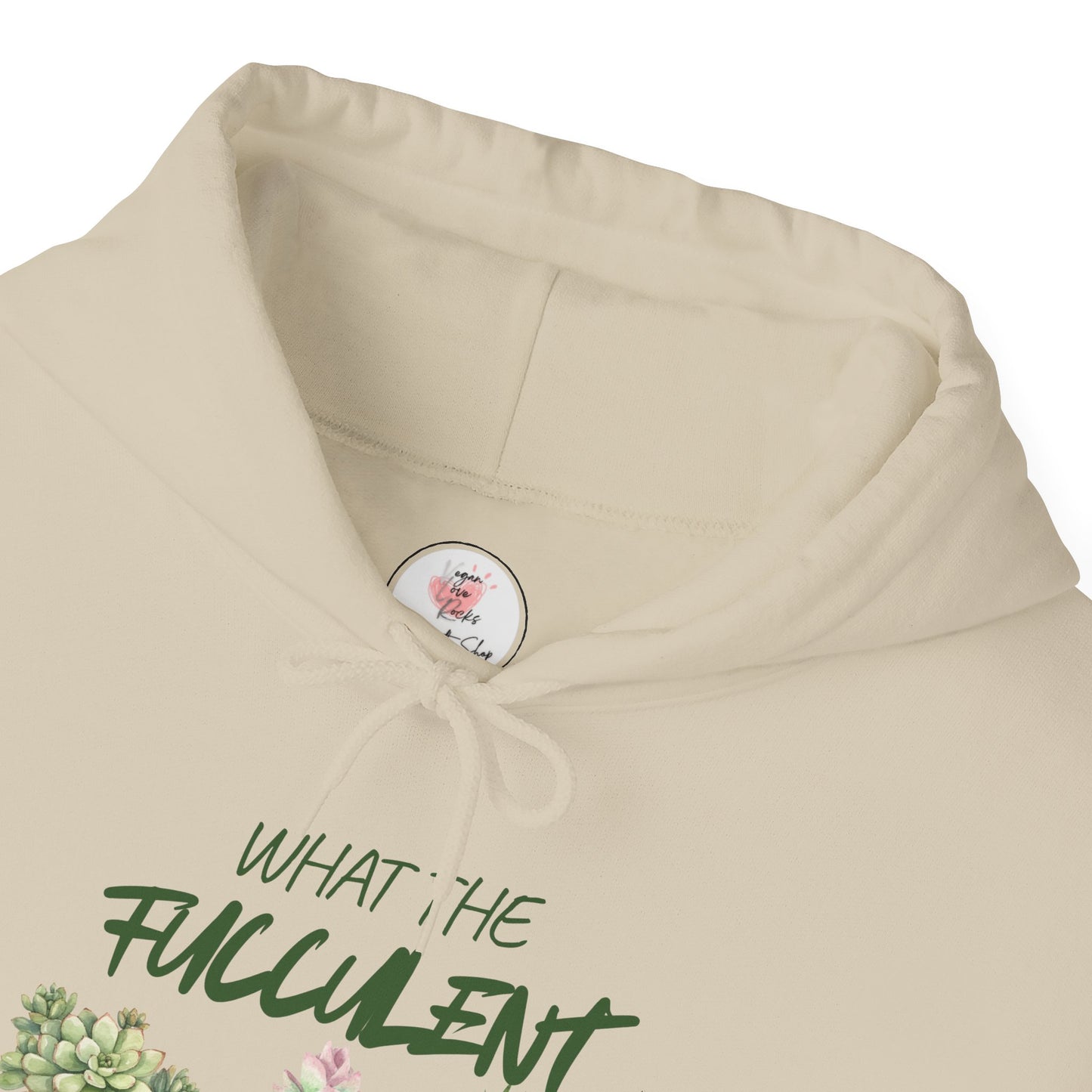 Funny What The Fucculent Hoodie — Funny Succulent Plant Pullover