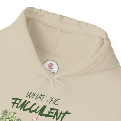 Funny What The Fucculent Hoodie — Funny Succulent Plant Pullover