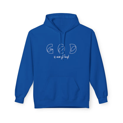 God Is Within Me Hoodie — Inspirational Faith Graphic Hoodie