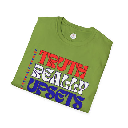 Truth Really Upsets Most People — Trump Retro Statement T-Shirt