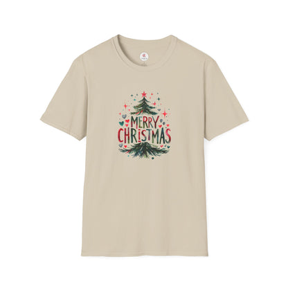 Merry Christmas Tree T-Shirt — Festive Holiday Tee