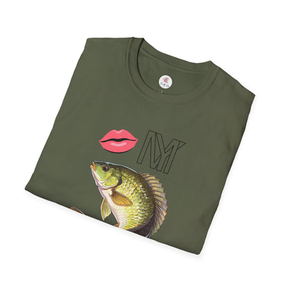 Kiss My Bass T-Shirt — Funny Fishing Graphic Tee