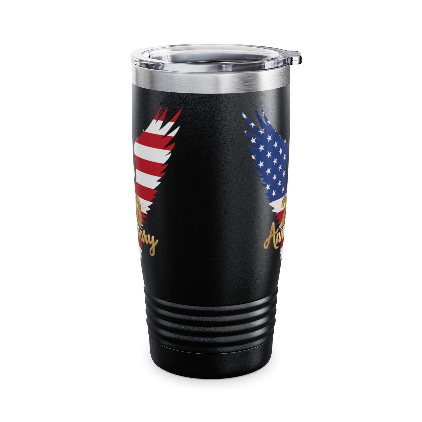 250th Anniversary American Eagle Tumbler - 20-oz Patriotic Travel Cup