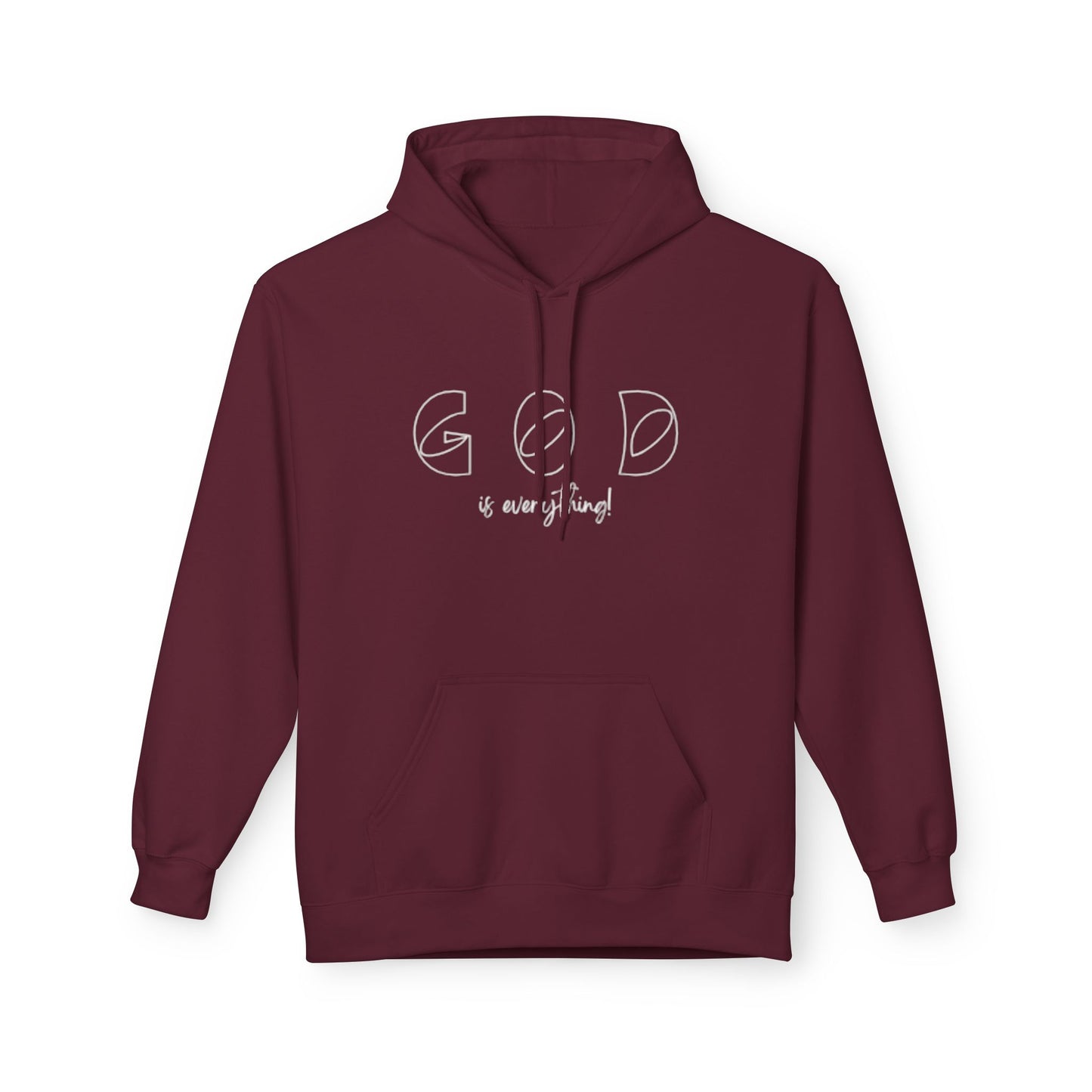 God Is Within Me Hoodie — Inspirational Faith Graphic Hoodie