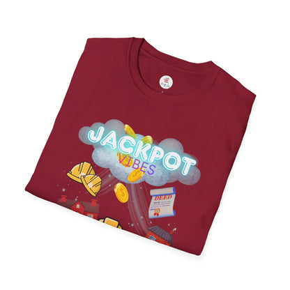 Jackpot Vibes T-Shirt — Huff-Puff and Blow a Win