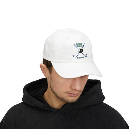 Golf Dad Cap — "Best Dad By Par" Baseball Hat