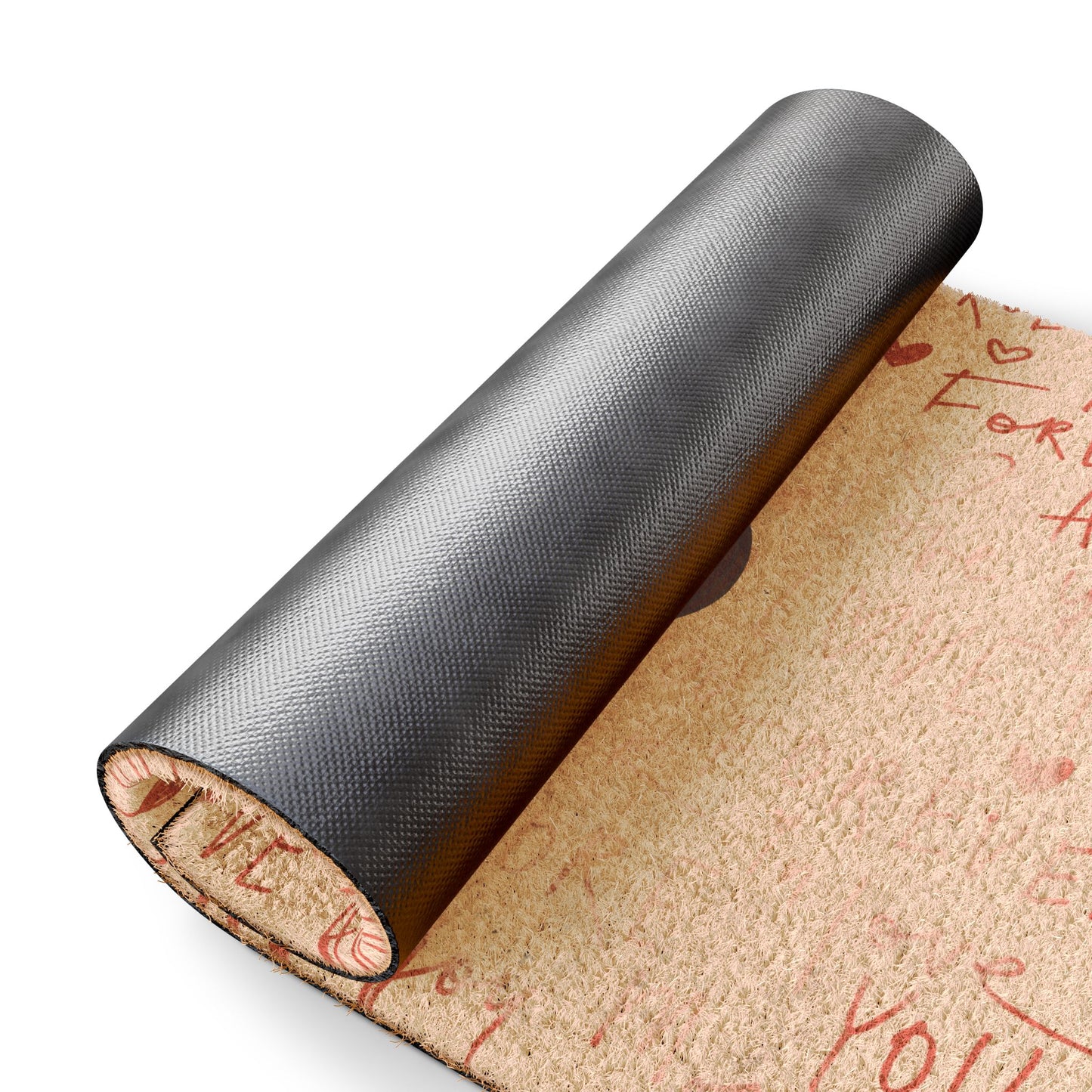 Valentine’s Day Cute Couple Doormat – 'You & Me' Love Welcome Mat