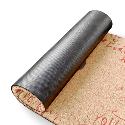 Valentine’s Day Cute Couple Doormat – 'You & Me' Love Welcome Mat