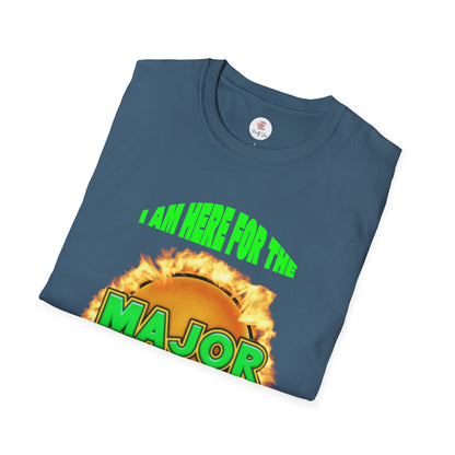 Major Jackpot T-Shirt – "I Am Here For The Major Jackpot" Funny Casino Tee