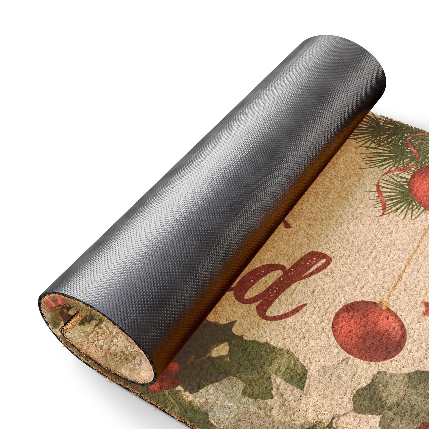 Feliz Navidad Doormat - Festive Spanish Holiday Welcome Mat