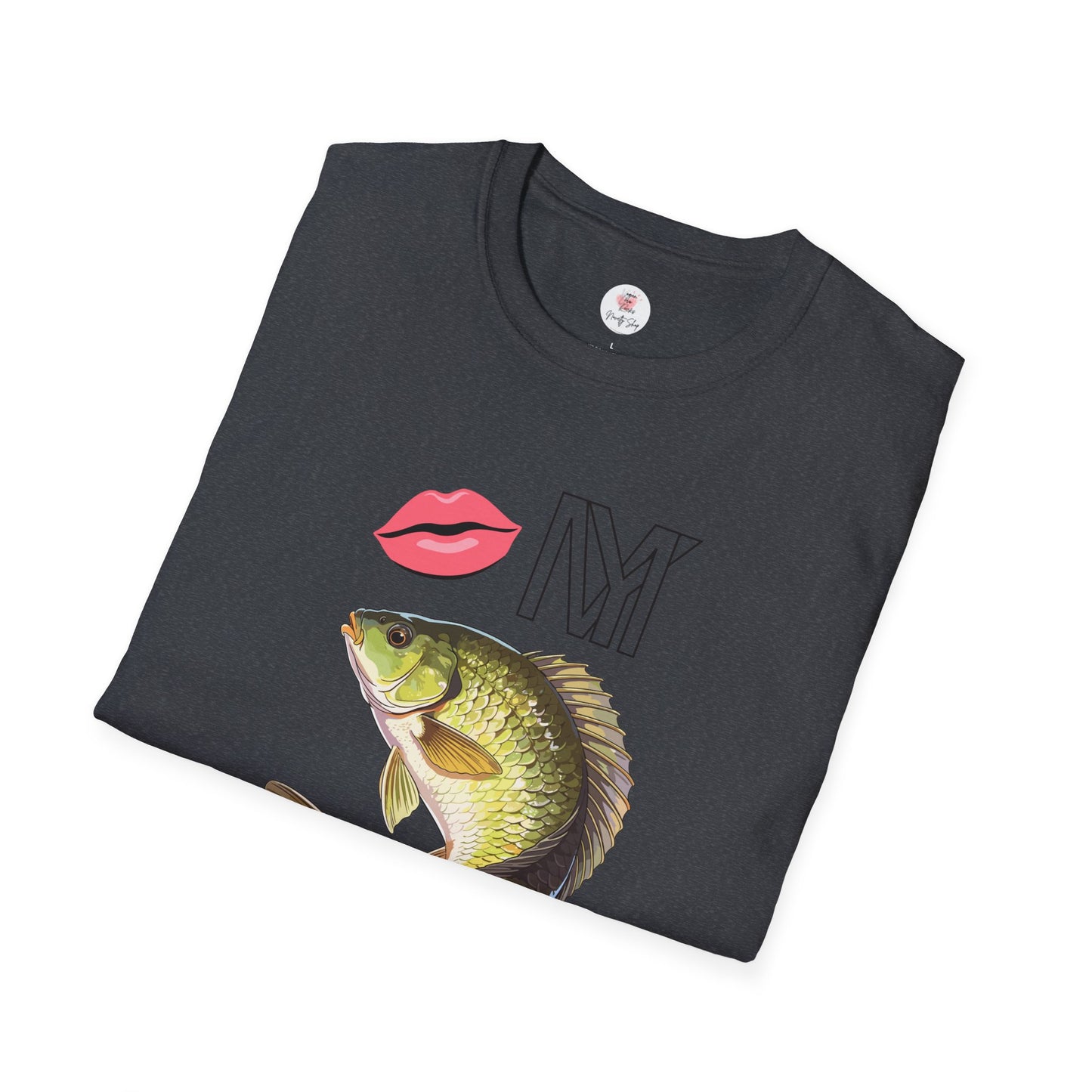 Kiss My Bass T-Shirt — Funny Fishing Graphic Tee