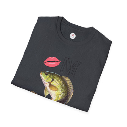 Kiss My Bass T-Shirt — Funny Fishing Graphic Tee