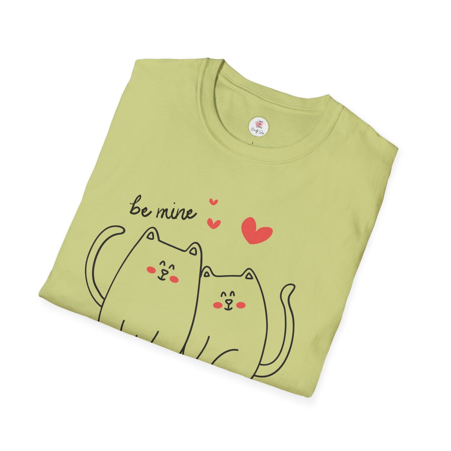 Be Mine Cute Cat T-Shirt — Valentine’s Cute Couple Kittens Tee
