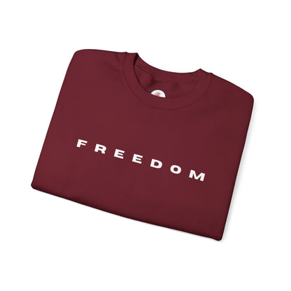Freedom Crewneck Sweatshirt — "Well Done, My Good and Faithful Servant" Christian Pullover in Honor of Charlie Kirk