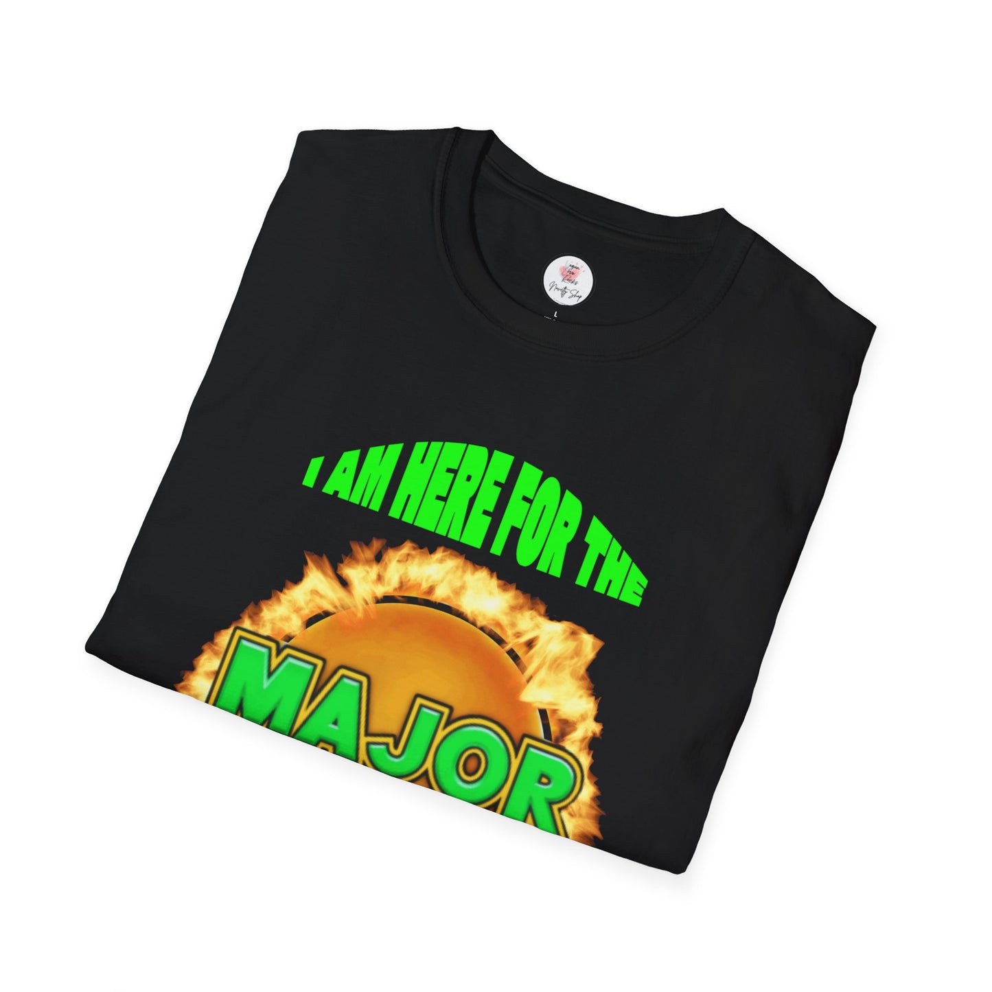 Major Jackpot T-Shirt – "I Am Here For The Major Jackpot" Funny Casino Tee