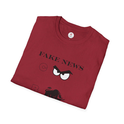 Fake News T-Shirt — Political Satire Graphic Tee