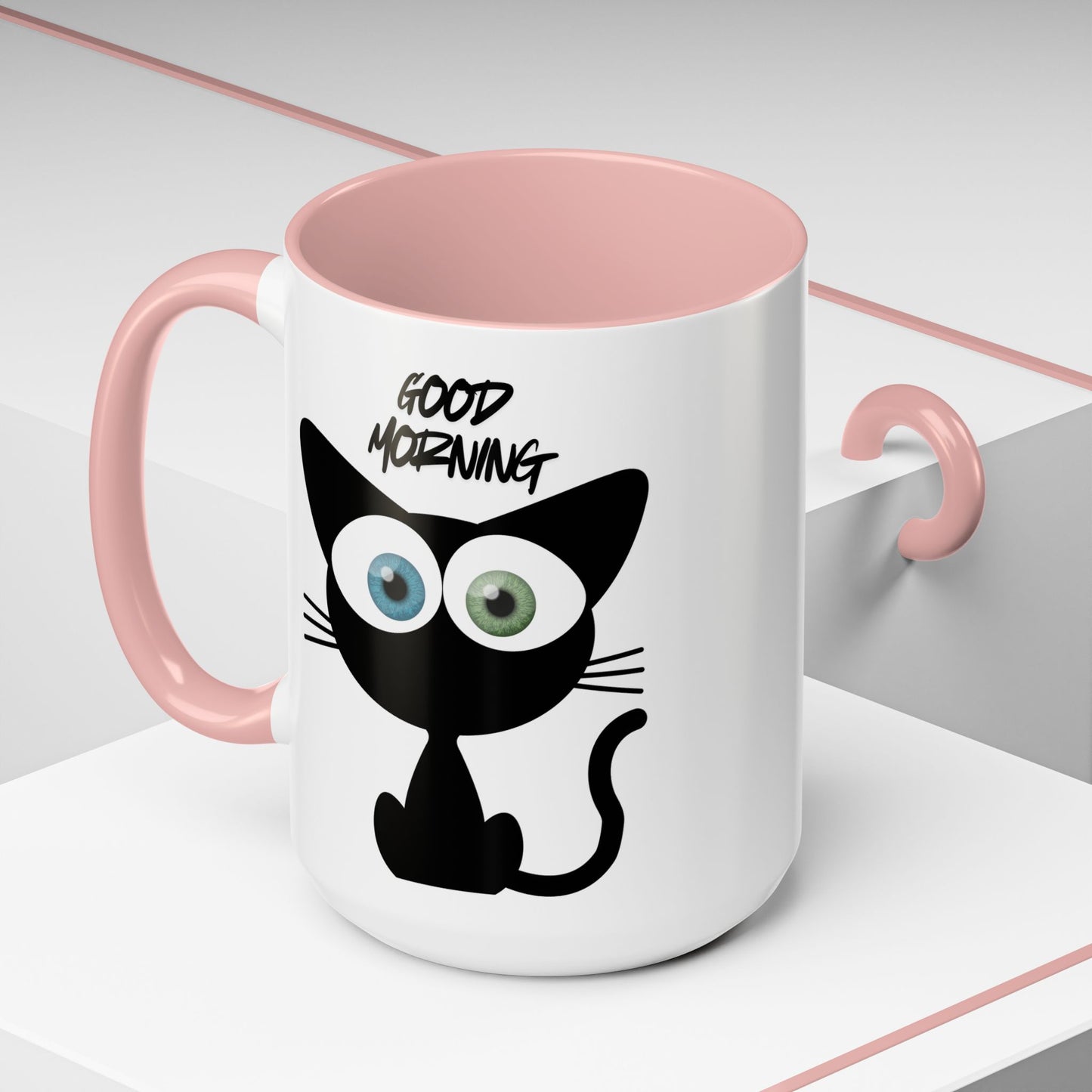 Cute Cat Good Morning Coffee Mug