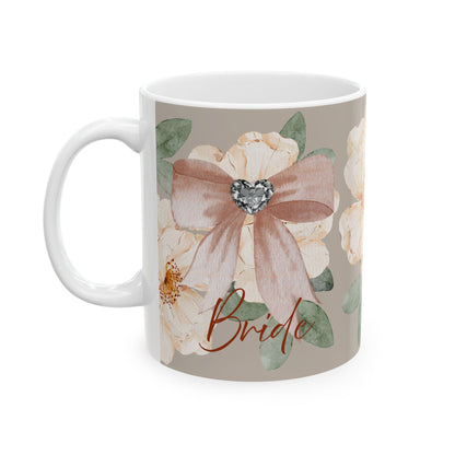 Flower Bride Ceramic Mug