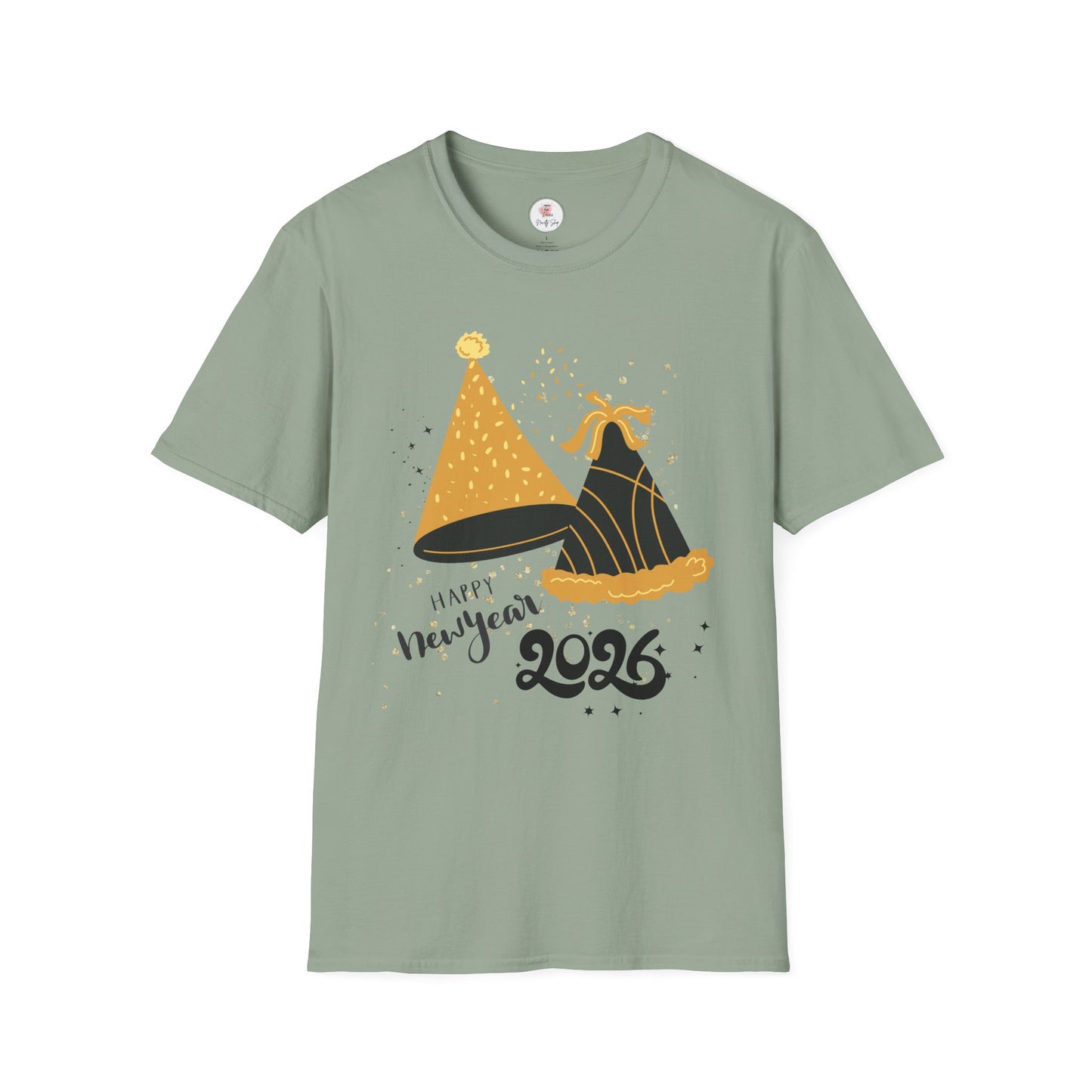 2026 New Year Party T-Shirt — "Happy New Year 2026" Celebration Tee